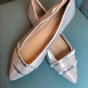 Aldo Silver Flats